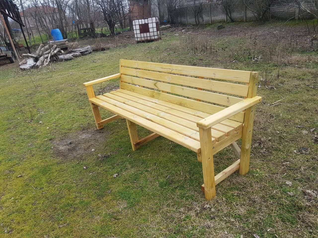 Tek Parça Ahşap Sedir küçük görsel 3