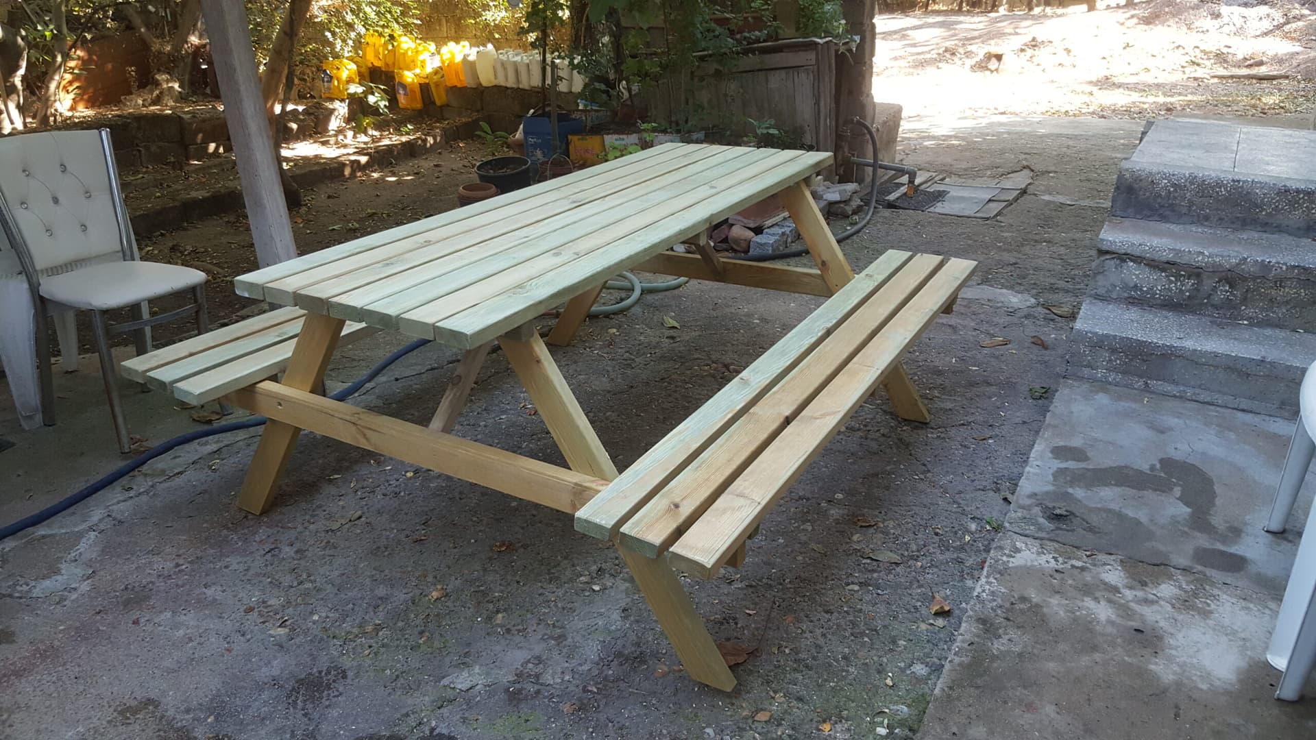 8 Kişilik Standart Piknik Masası küçük görsel 3