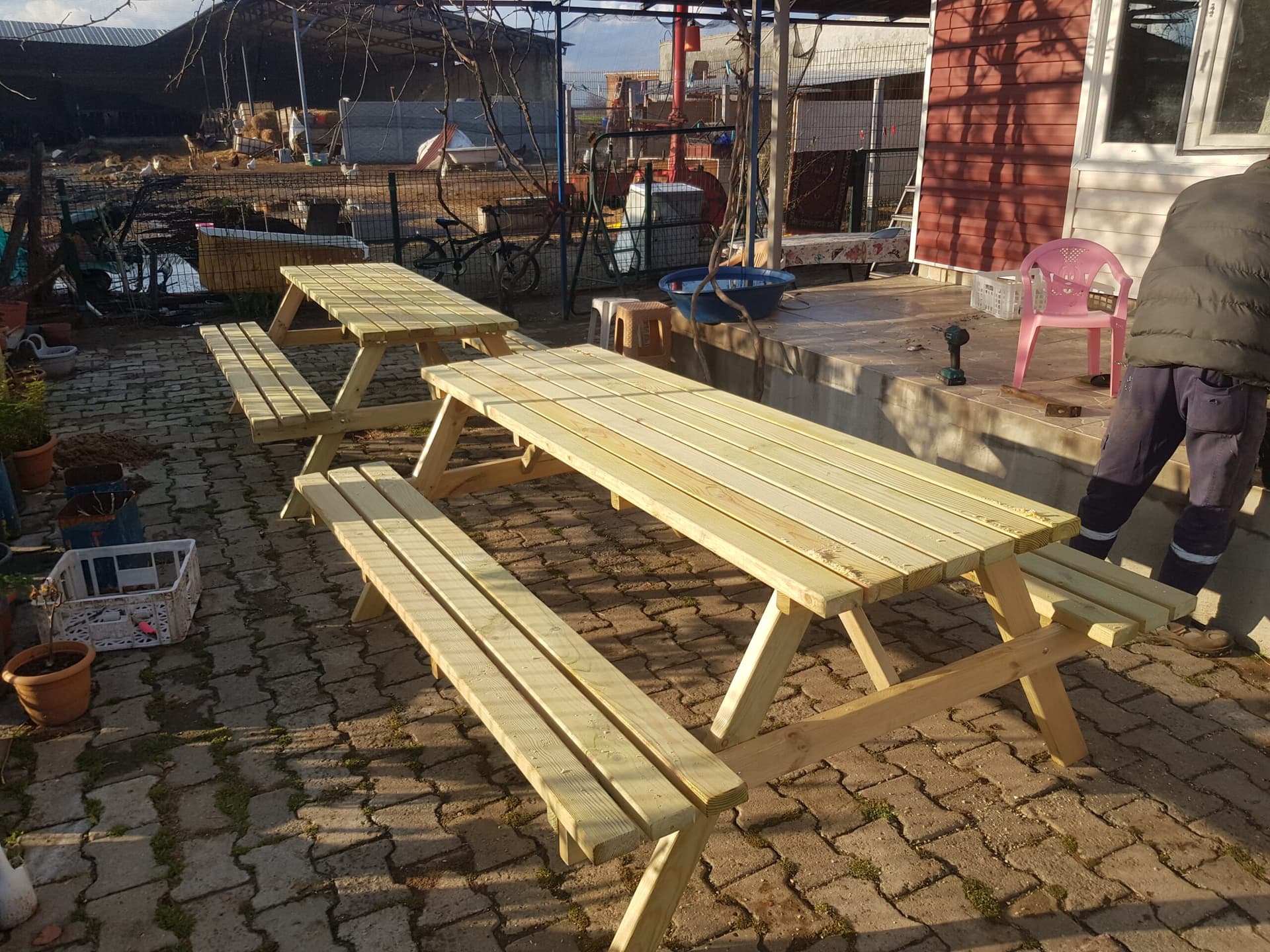 8 Kişilik Standart Piknik Masası küçük görsel 6
