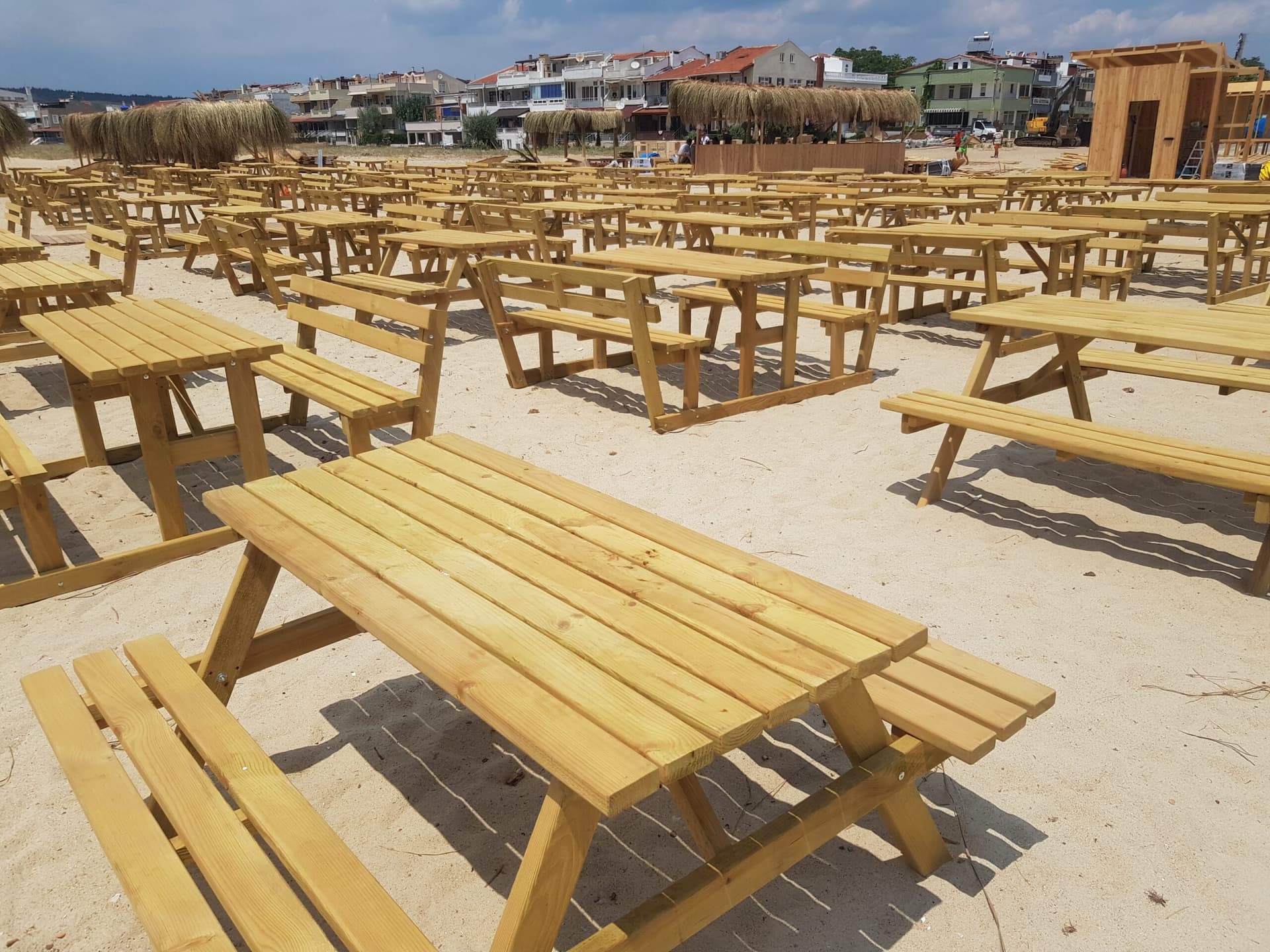 8 Kişilik Sırt Dayamalı Piknik Masası küçük görsel 5
