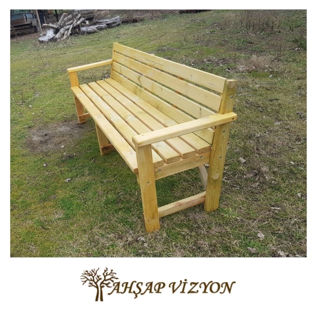 Tek Parça Ahşap Sedir
