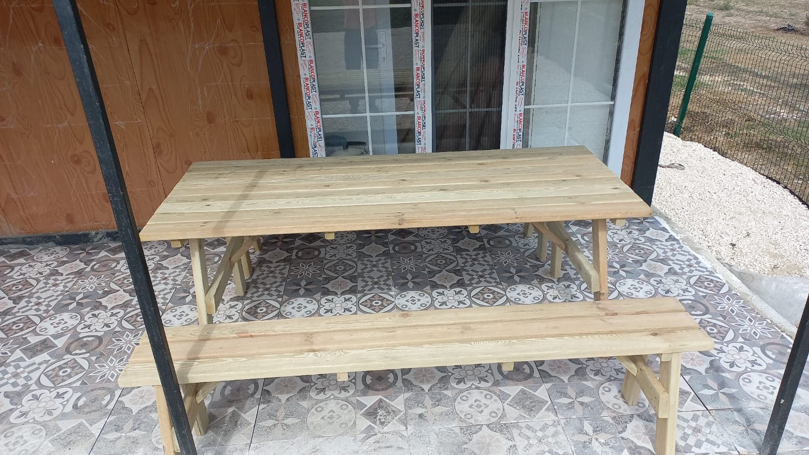 Arkalıksız 3 Parça Piknik Masası küçük görsel 3