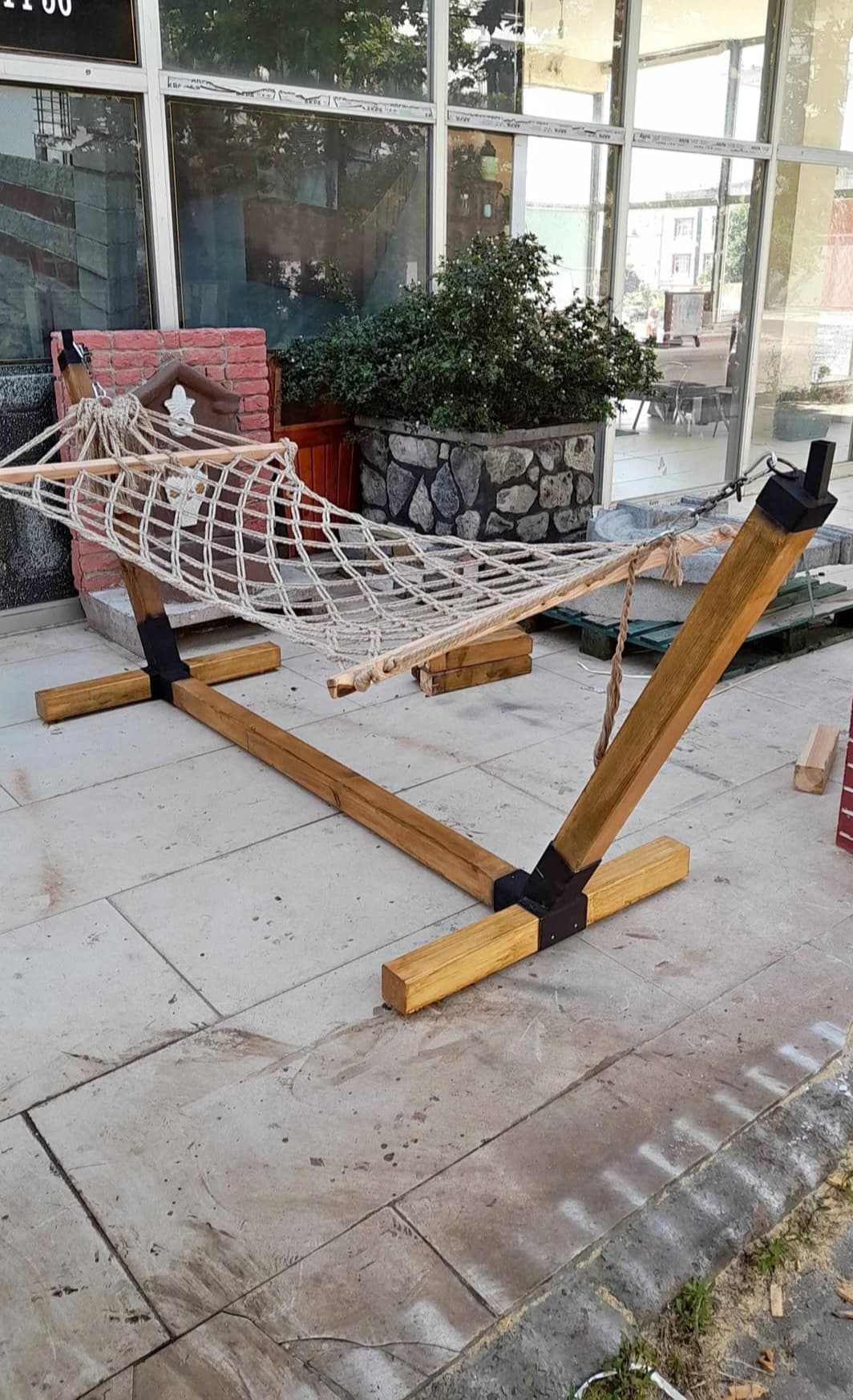 Ahşap Hamak — görsel 1